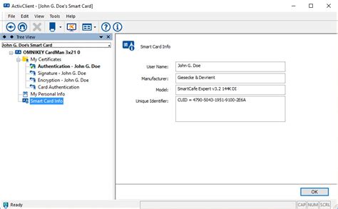 smart card reader serial number|View Smart Card Information .